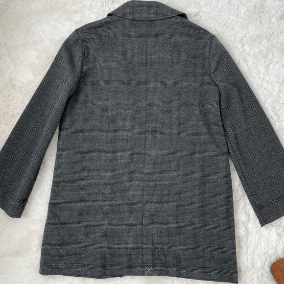 NWT Madewell Knit Blazer Cardigan in Plaid - Picture 12 of 14